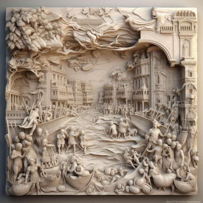 نموذج ثلاثي الأبعاد لآلة CNC 3D Art 